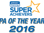 Pitman's Super Achiever PA of the Year 2016 Badge