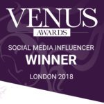 Venus Awards Social Media Influencer London Winner Badge