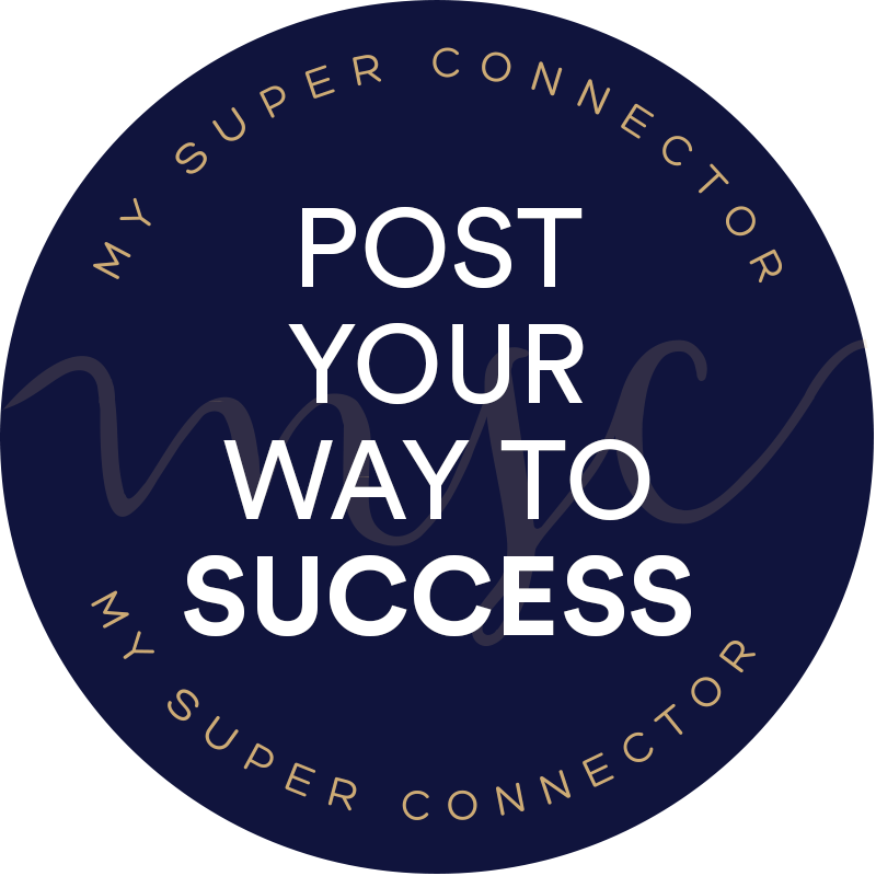 Post Your Way to Success Roundel
