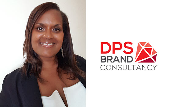 Photo of Dionne Smith and logo for DPS Brand Consultancy