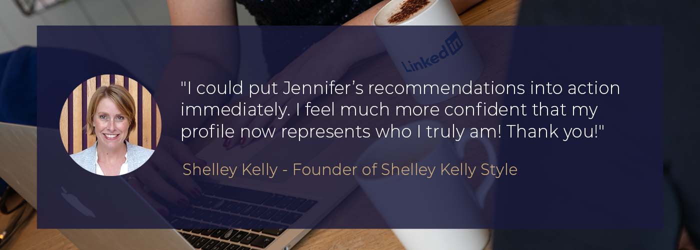 Shelley Kelly testimonial